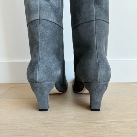 NEIL J RODGERS - GRAY SUEDE MEG BOOT SIZE 39.5 - Picture 4 of 8